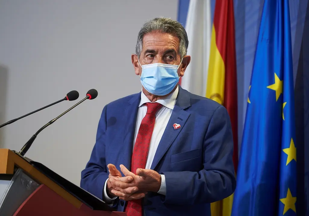 Archivo - El presidente de Cantabria, Miguel &Aacute;ngel Revilla