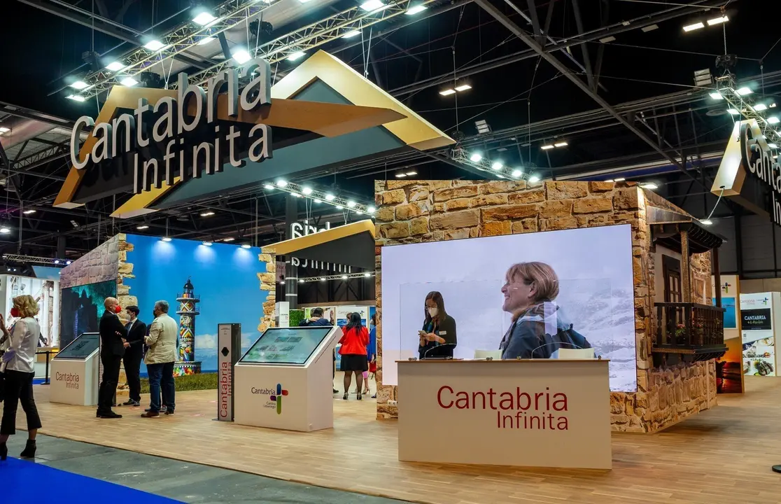 Stand de Cantabria en Fitur 2021