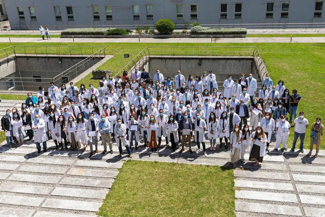 Acto de despedida de los MIR que acaban su formaci&oacute;n especializada en el hospital Valdecilla