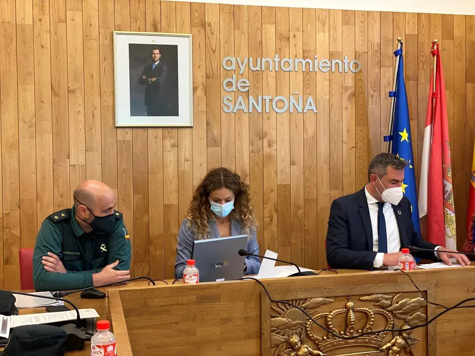 Junta Local de Seguridad de Santo&ntilde;a