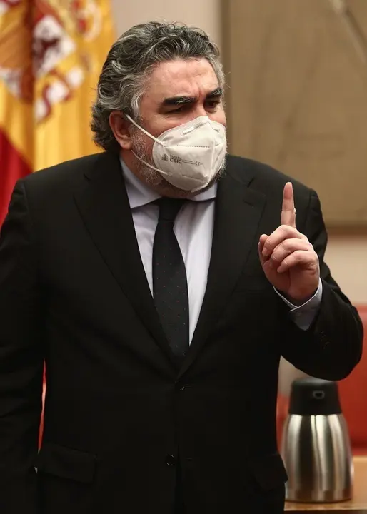 Archivo - El ministro de Cultura y Deporte, Jos&eacute; Manuel Rodr&iacute;guez Uribes