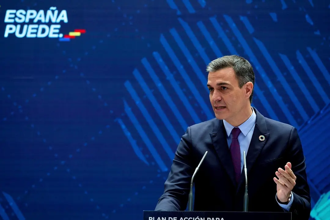 El presidente del Gobierno, Pedro S&aacute;nchez, el 26 de mayo