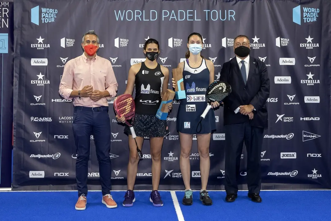 El vicepresidente y consejero de Deporte, Pablo Zuloaga, en el World Padel Tour