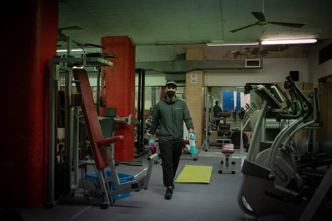 Archivo - Interior de un gimnasio