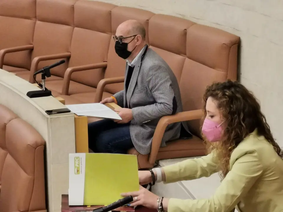 El portavoz de Cs en el Parlamento de Cantabria, F&eacute;lix &Aacute;lvarez