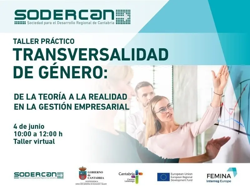 Cartel taller sobre transversalidad de g&eacute;nero