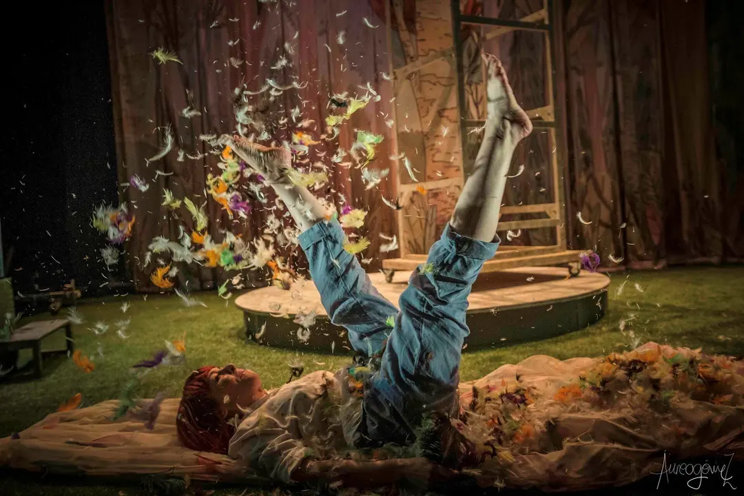 Archivo - Obra 'Olivia y las plumas', de La Machina Teatro