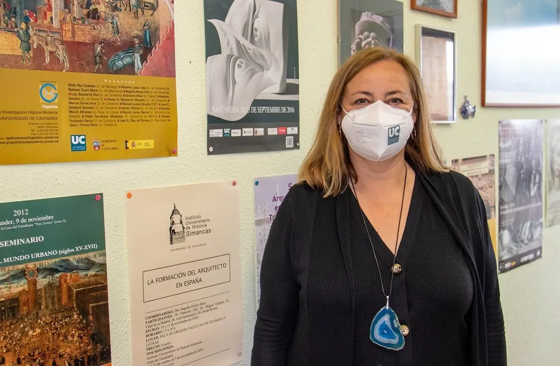 La profesora UC Bego&ntilde;a Alonso, presidenta del Comit&eacute; Espa&ntilde;ol de Historia del Arte