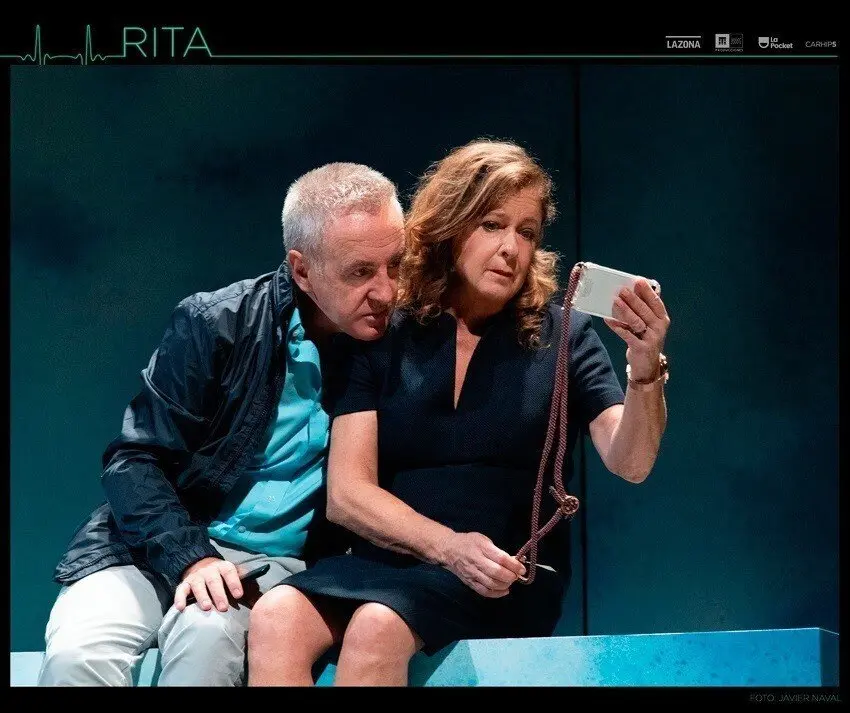 Carlos Hip&oacute;lito y Mapi Sagaseta, en 'Rita'