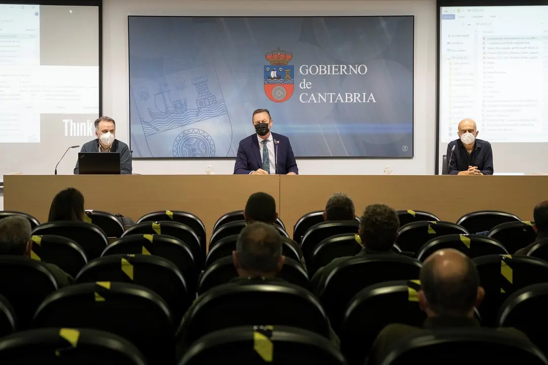 El consejero Guillermo Blanco en la jornada