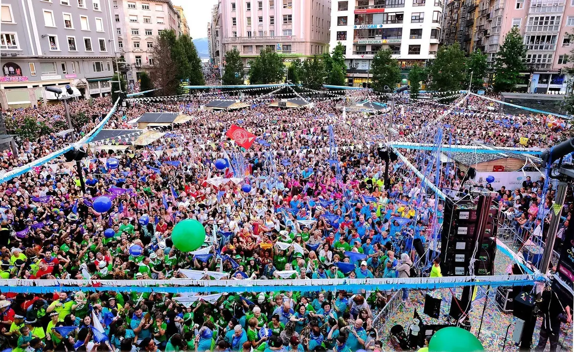 Archivo - Chupinazo de Santander 2018