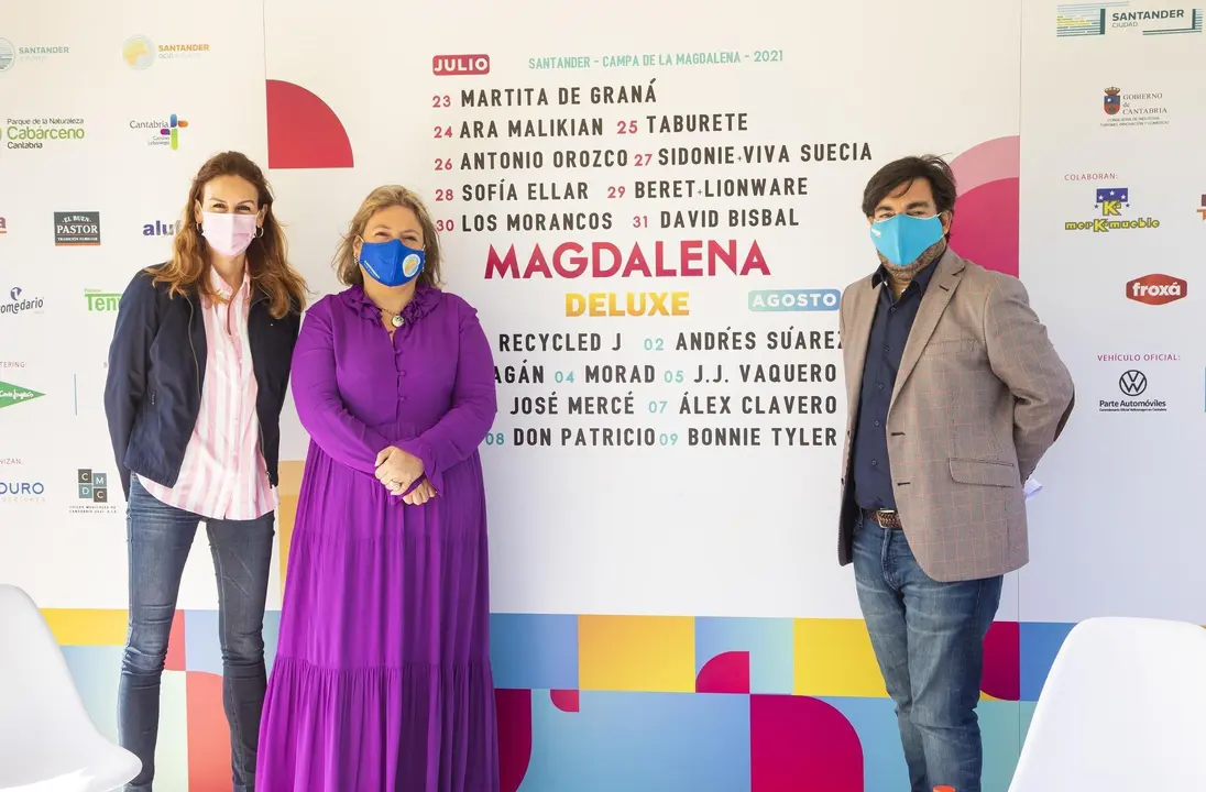 10:30horas. Campa de la Magdalena. SantanderLa directora general de turismo, Marta Barca, acude a la presentaci&oacute;n del Festival Magdalena Deluxe.
09 de junio de 2021
Fotograf&iacute;a: Silvia Bouzo