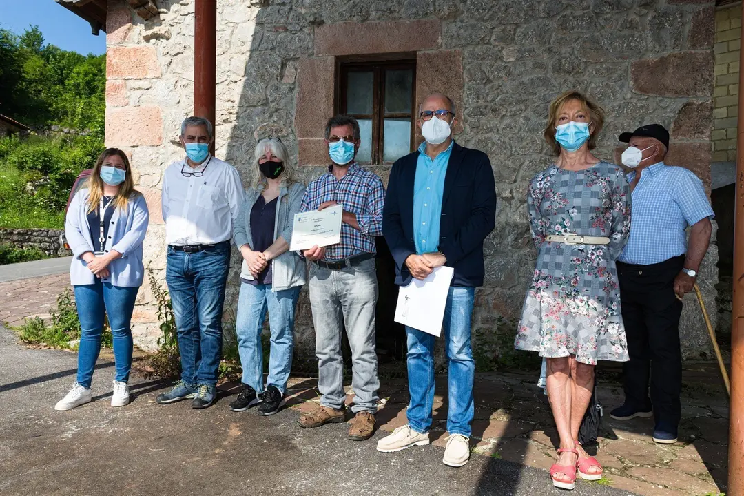 El consejero de Sanidad, Miguel Rodr&iacute;guez, realiza una visita a  Tresviso y Lamas&oacute;n