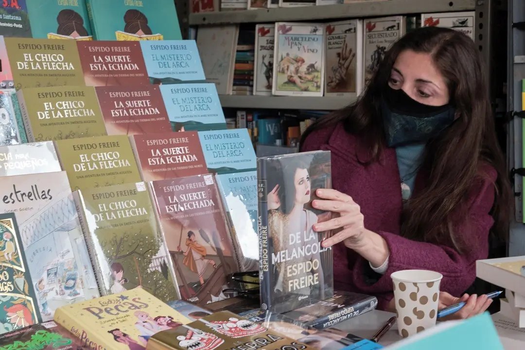 Archivo - La escritora Espido Freire en Madrid.