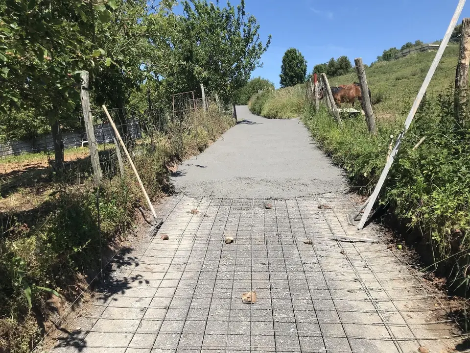 Obras en caminos de Laredo