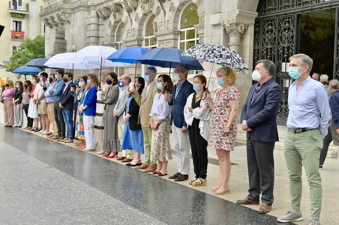 Minuto de silencio en Santander por las &uacute;ltimas v&iacute;ctimas de violencia machista