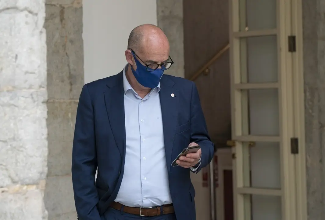 Archivo - El portavoz de Ciudadanos (Cs) en el Parlamento de Cantabria, F&eacute;lix &Aacute;lvarez.