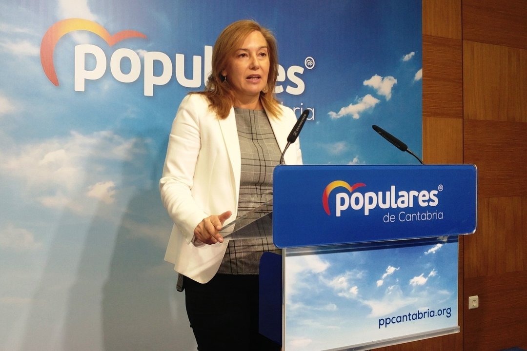La secretaria autonómica del PP, María José González Revuelta
