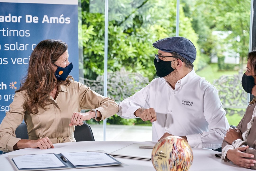 Repsol y el Cenador de Amós lanzan la primera comunidad solar del sector gastronómico