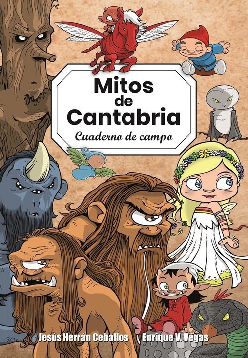 Cubierta de 'Mitos de Cantabria'