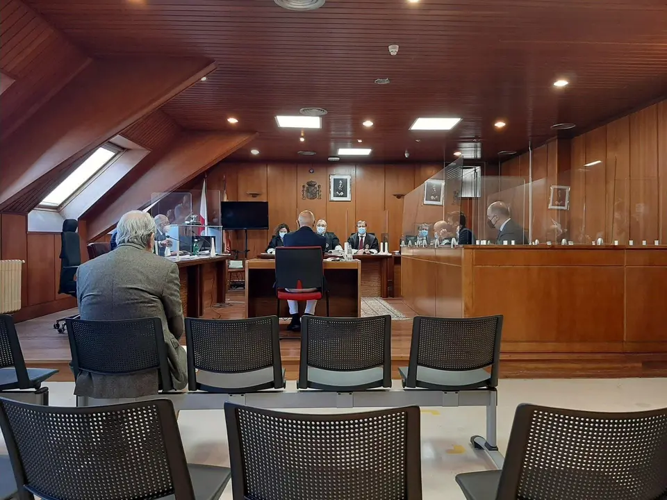 Archivo - Exalcalde de Noja, Jes&uacute;s D&iacute;az, declara en el juicio contra &eacute;l por el caso 'Nocanor'