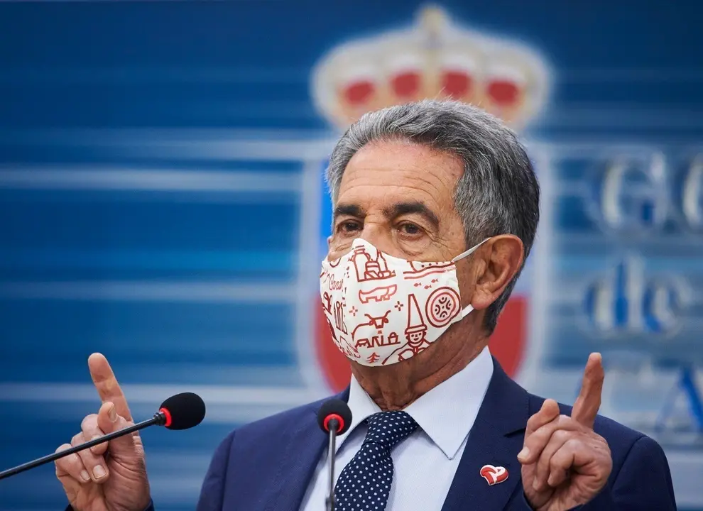 Archivo - Miguel &Aacute;ngel Revilla presidente de Cantabria