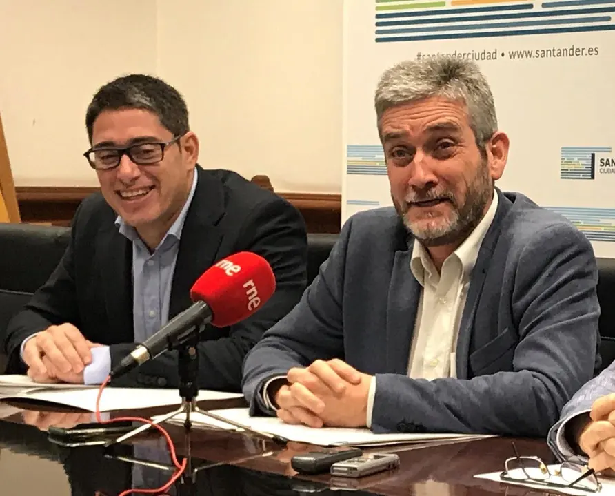 Archivo - Javier Ceruti y Felipe P&eacute;rez. Archivo