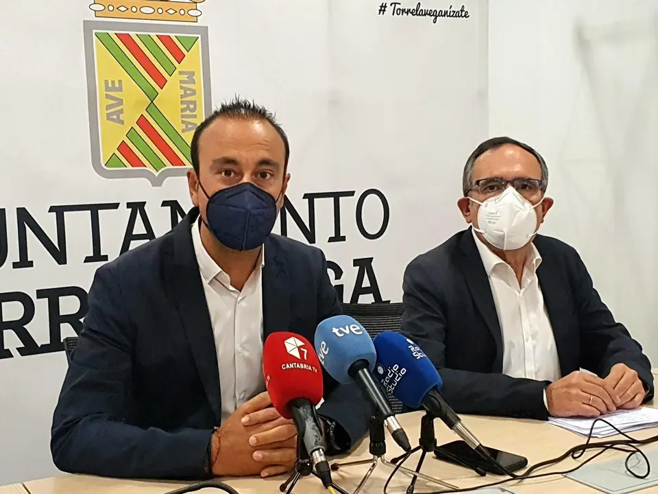 Cruz Viadero y L&oacute;pez Estrada, en rueda de prensa