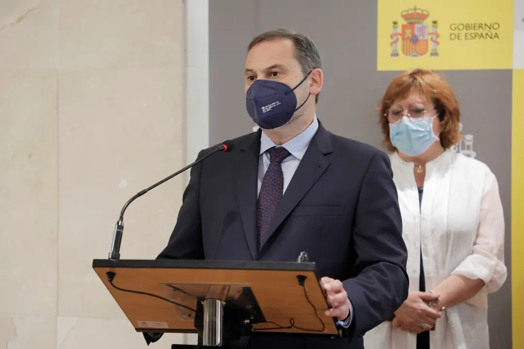 El ministro de Transportes, Movilidad y Agenda Urbana, Jos&eacute; Luis &Aacute;balos