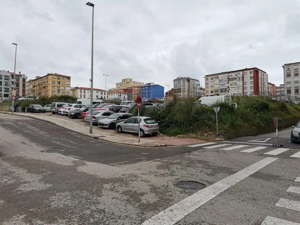 Aparcamiento de la antigua Prisi&oacute;n Provincial de la calle Alta de Santander