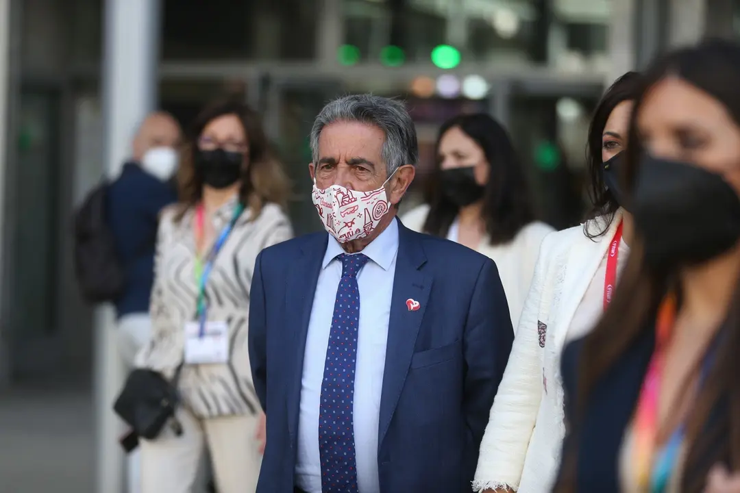 Archivo - El presidente de Cantabria, Miguel &Aacute;ngel Revilla