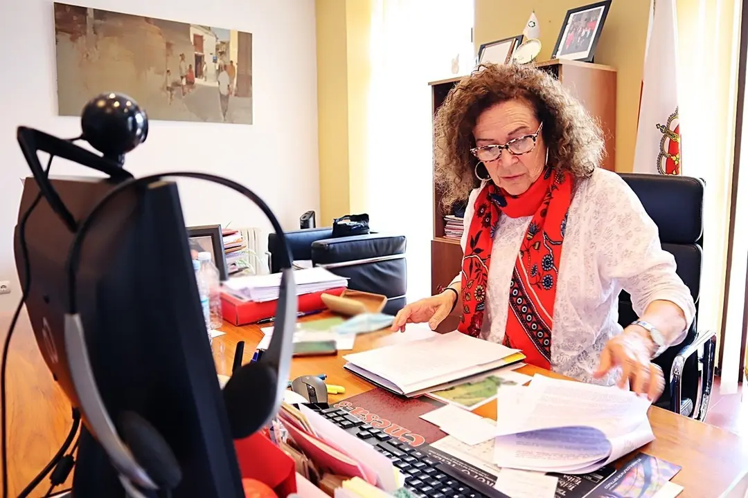 Archivo - Alcaldesa de Comillas, Mar&iacute;a Teresa Noceda