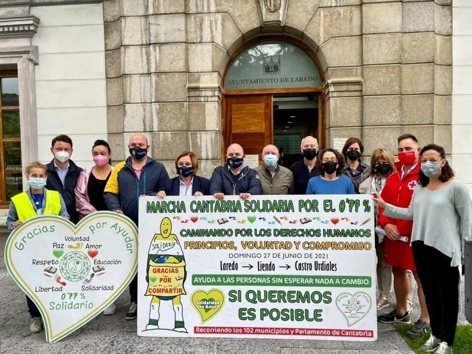 Presentaci&oacute;n de la marcha solidaria