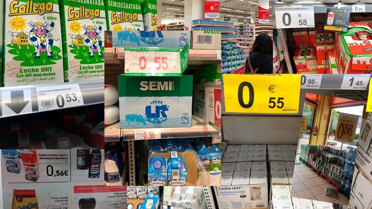 Ofertas abusivas de la leche