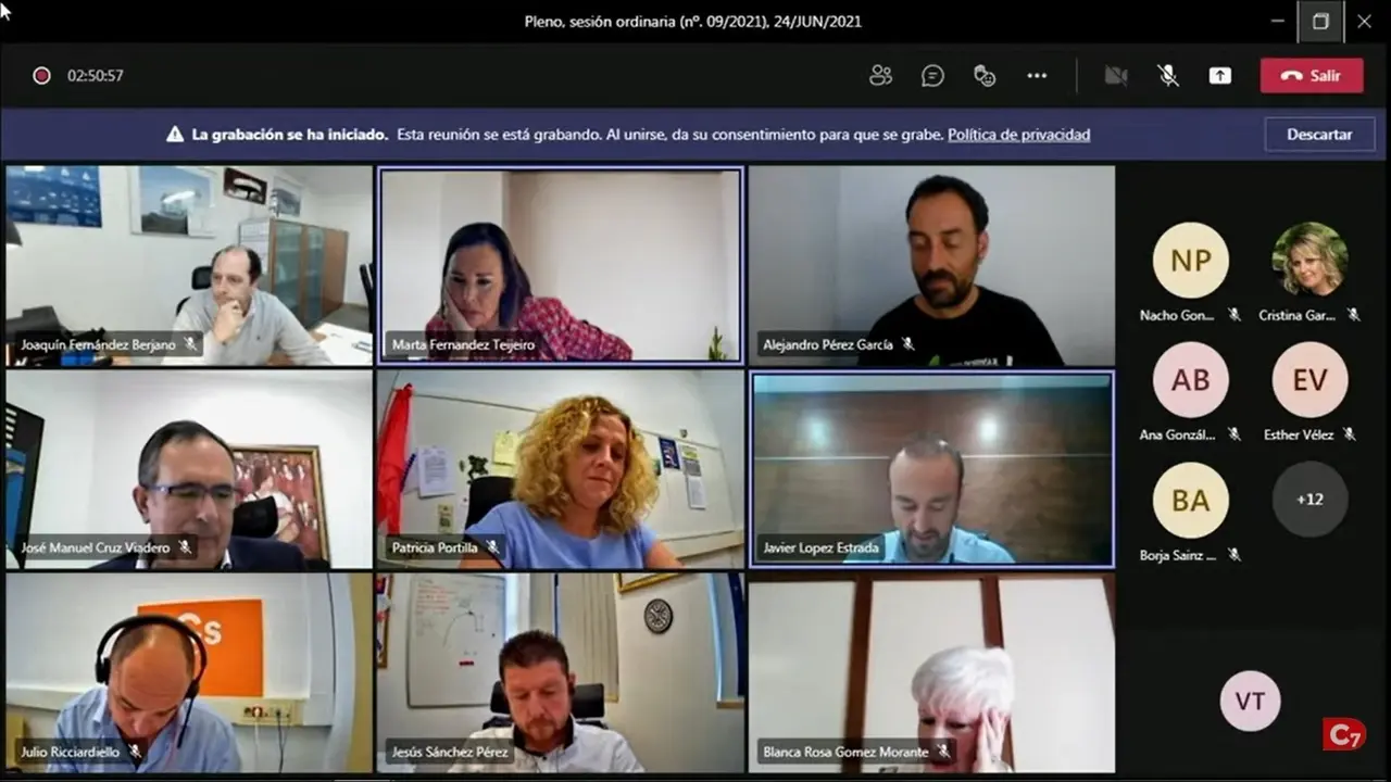 Archivo - Pleno telem&aacute;tico de Torrelavega