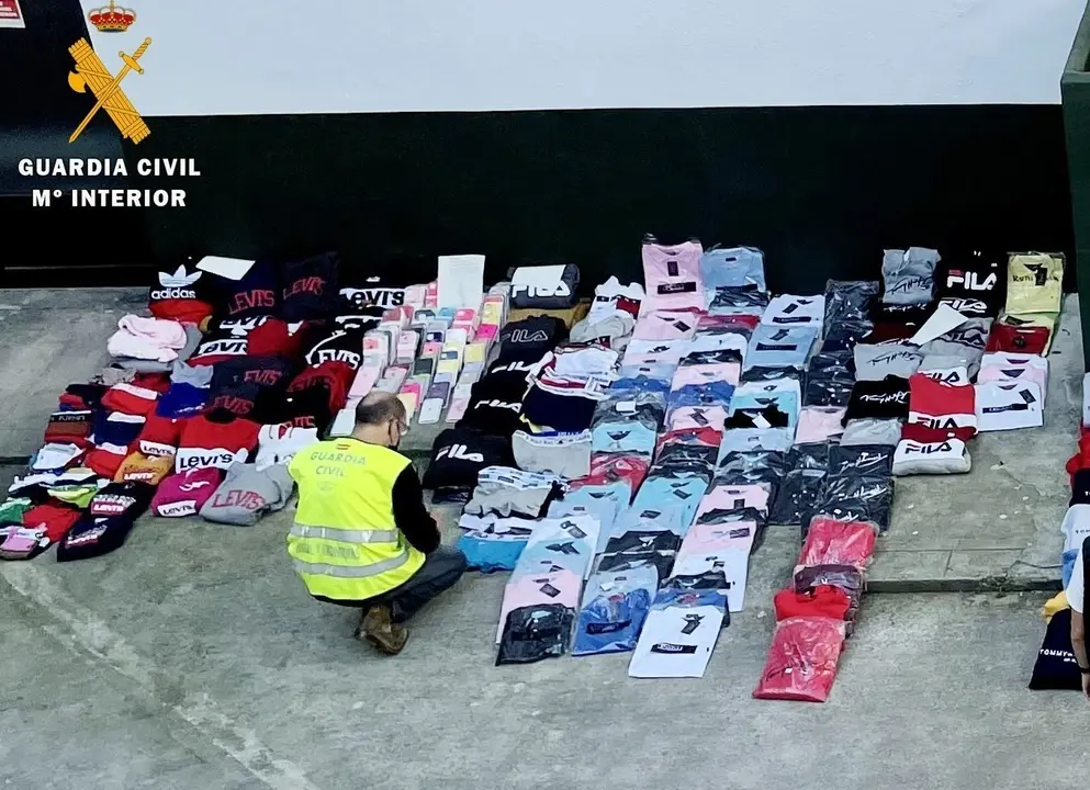 Art&iacute;culos intervenidos en la operaci&oacute;n