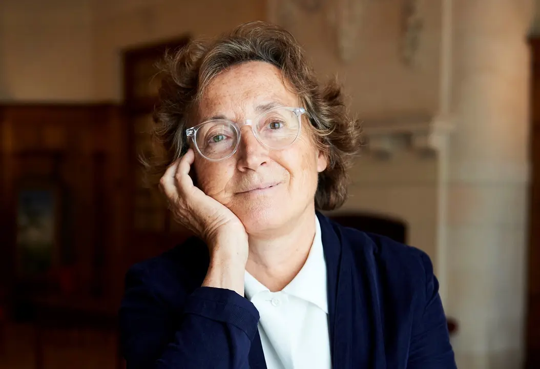 La investigadora Mercedes Garc&iacute;a-Berrnal en la UIMP