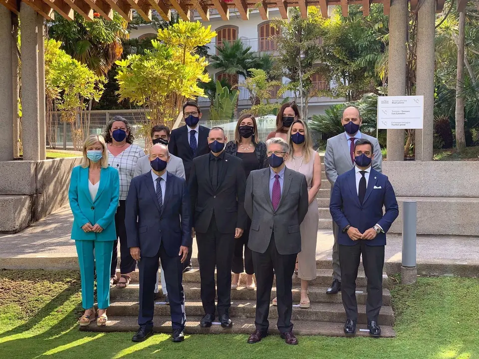 La consejera de Presidencia, Interior, Justicia y Acci&oacute;n Exterior, Paula Fern&aacute;ndez Via&ntilde;a, asiste a la reuni&oacute;n de la Conferencia Sectorial de Administraci&oacute;n de Justicia