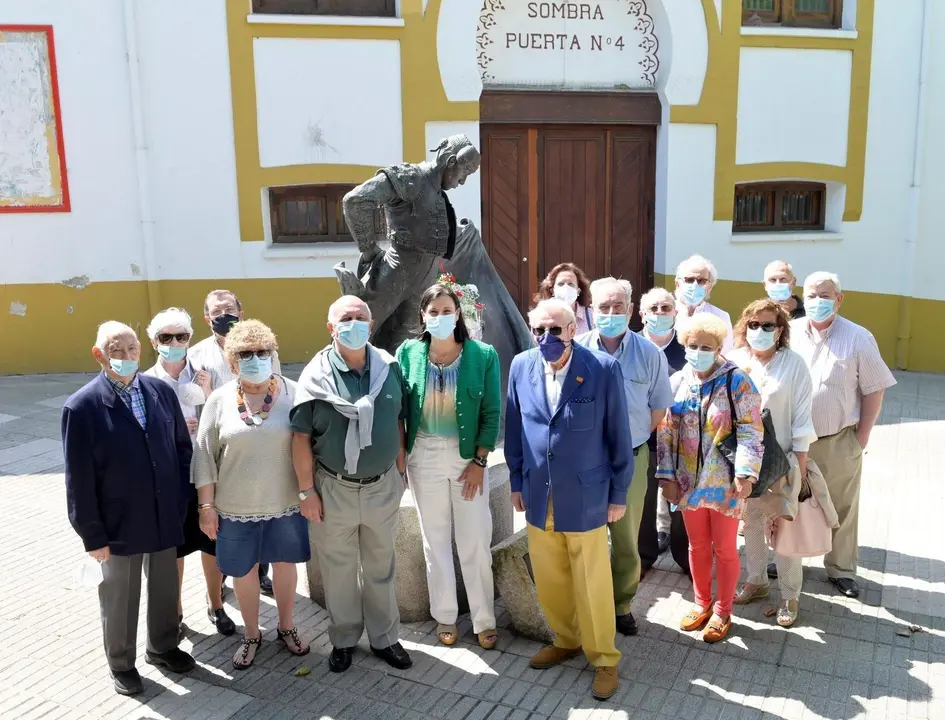 Homenaje al torero F&eacute;lix Rodr&iacute;guez