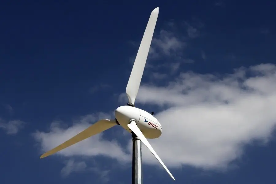 Archivo - Aerogenerador