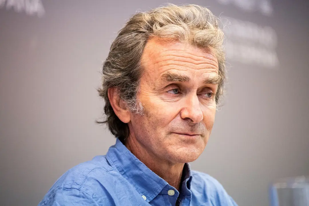 El director del Centro de Alertas y Emergencias Sanitarias (CAES), Fernando Sim&oacute;n, durante una rueda de prensa para informar sobre la pandemia de Covid-19, a 21 de junio de 2021, en el Ministerio de Sanidad, Madrid, (Espa&ntilde;a). Seg&uacute;n las &uacute;ltimas actualizaci