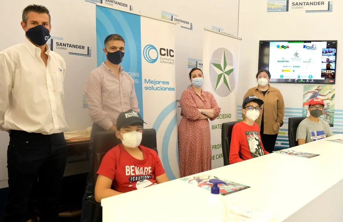 Los alumnos c&aacute;ntabros finalistas de la Olimpiada Matem&aacute;tica