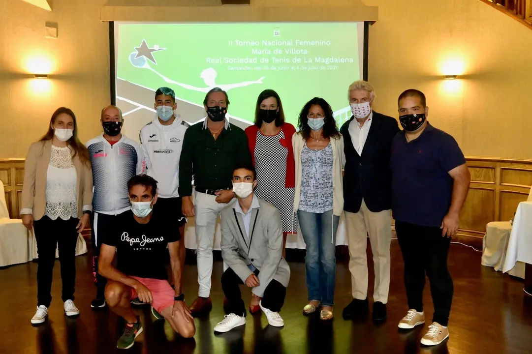 Presentaci&oacute;n de la VIII Milla y el II Torneo de Tenis Mar&iacute;a de Villota