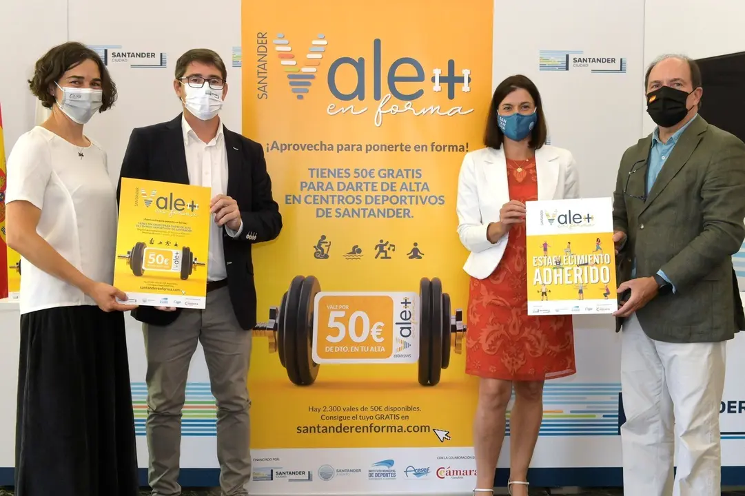 Presentaci&oacute;n de la campa&ntilde;a 'Santander Vale + En Forma'
