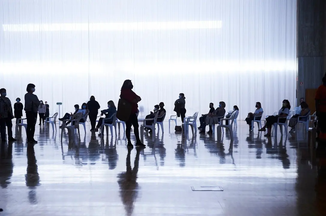 Archivo - Cantabria inicia la vacunaci&oacute;n masiva en el Palacio de Exposiciones de Santander Archivo