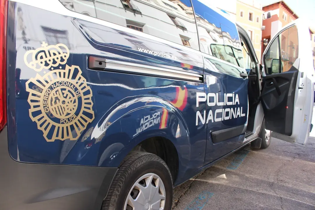 Coche patrulla de la Polic&iacute;a Nacional