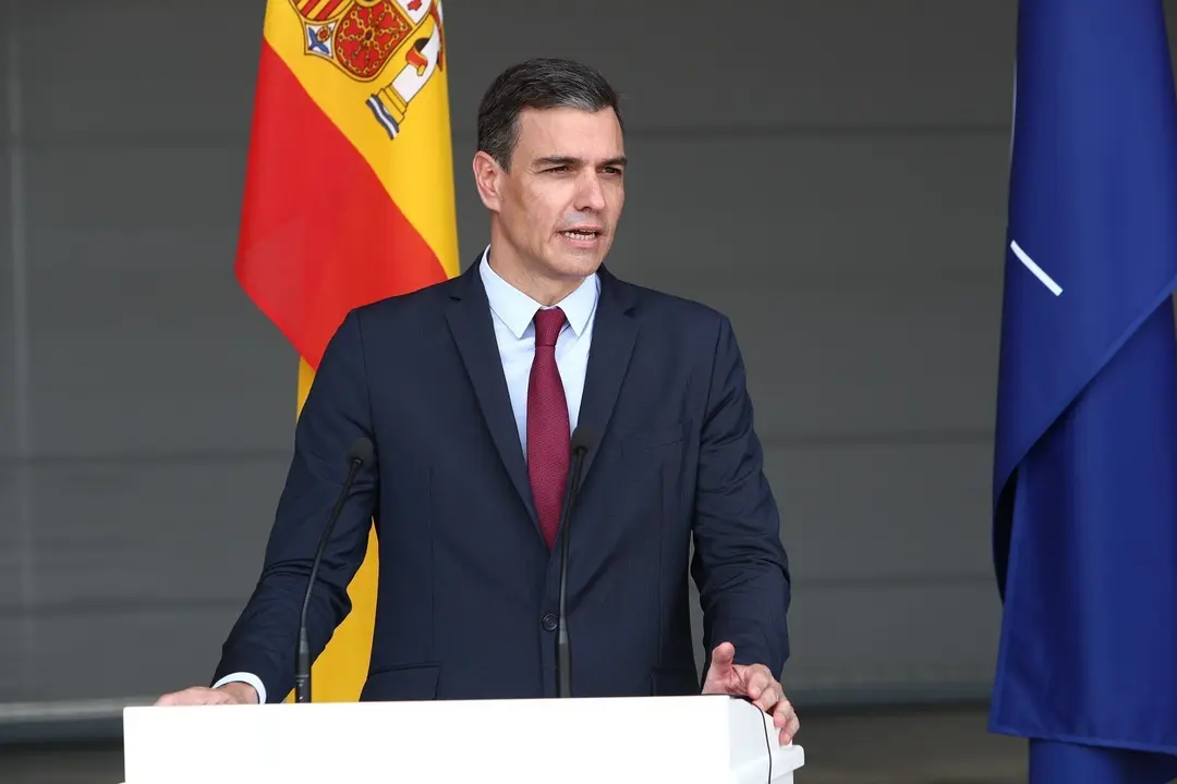 El presidente del Gobierno, Pedro S&aacute;nchez