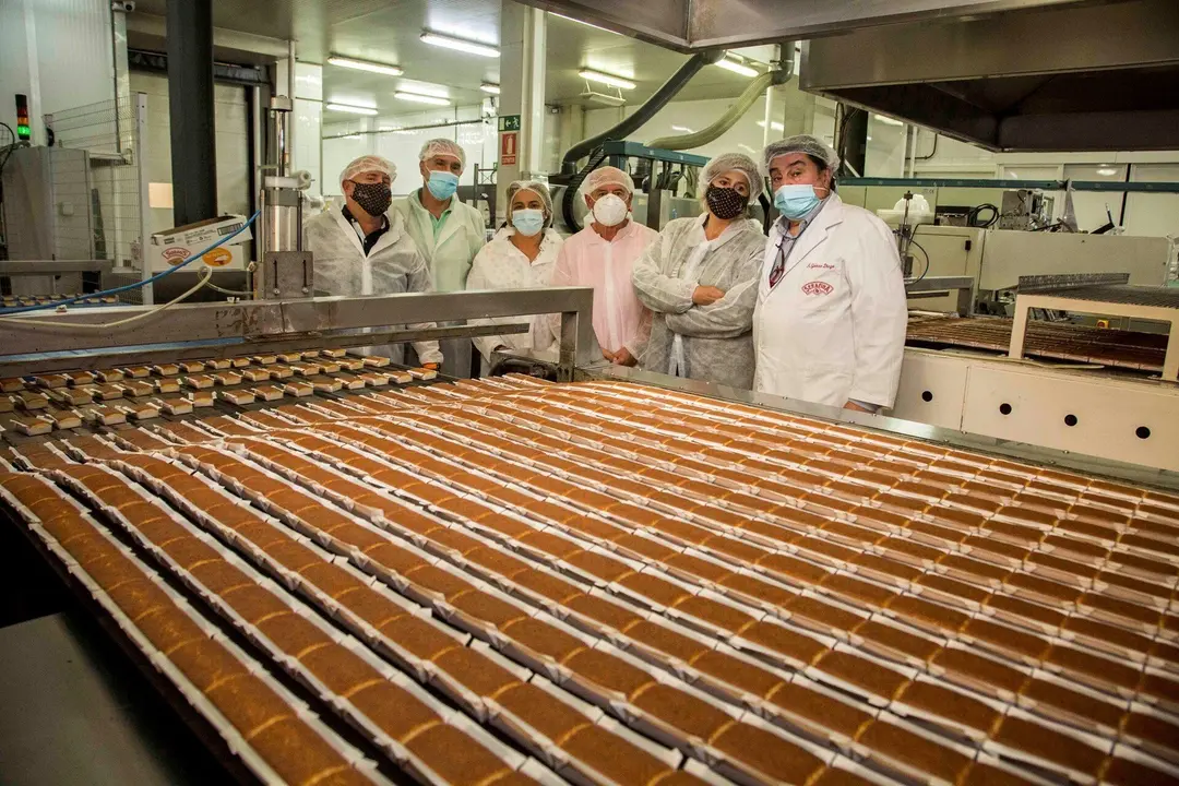 Visita a la empresa Sobaos Serafina.