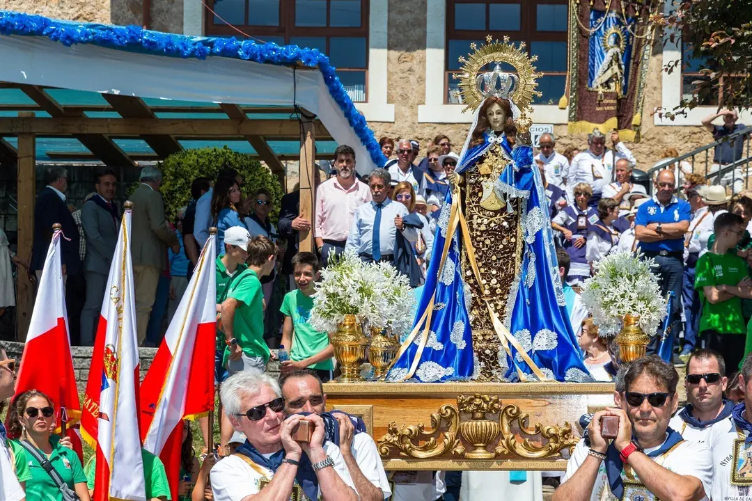 Archivo - Celebraci&oacute;n de la festividad de El Carmen en Revilla de Camargo 2019.- Archivo
