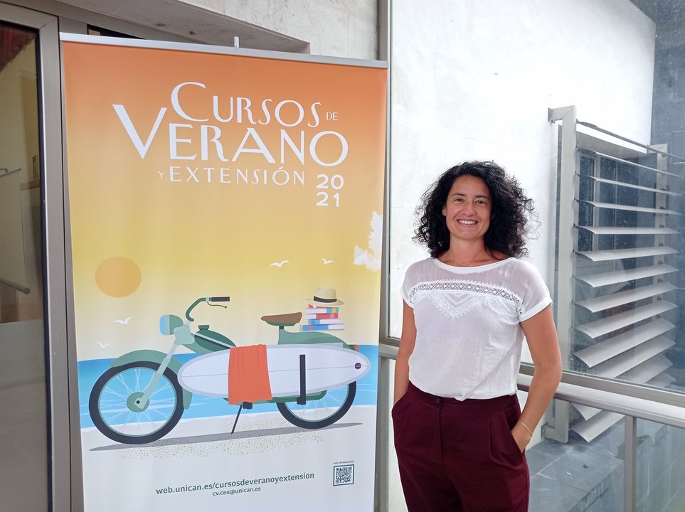 Marta García Larriu, directorta del curso sobre el papel del cine como herramienta para el progreso sostenible